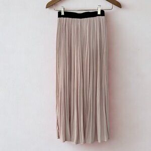 American Vintage Pink Skirt with Black Band